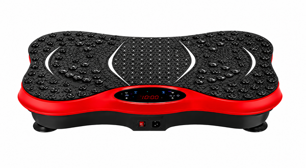Vibration Platform Plate Whole Body Massager Machine With Resistance Bands & Remote Control for Fat Burning, Weight Loss