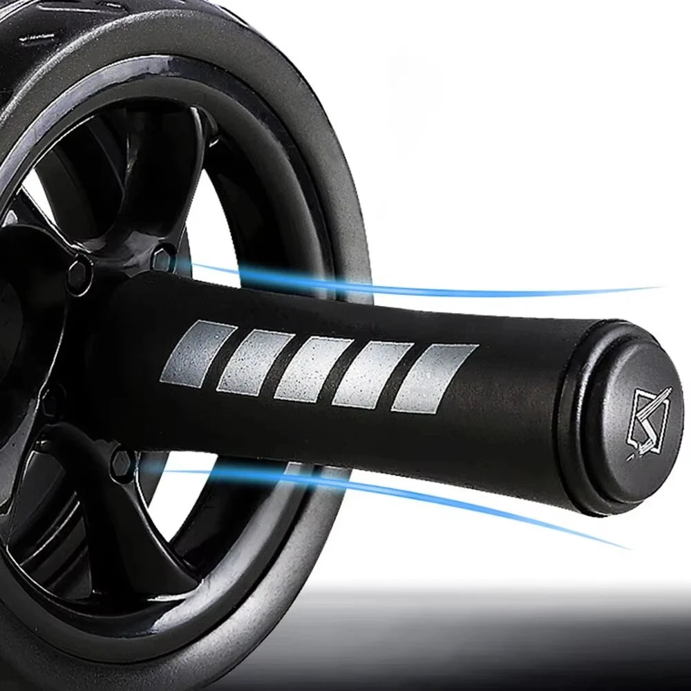 AB Roller Wheel Roller Keep Fit Wheels Home Crunch Artifact No Noise Abdominal Training Equipment for Gym Strength Workouts