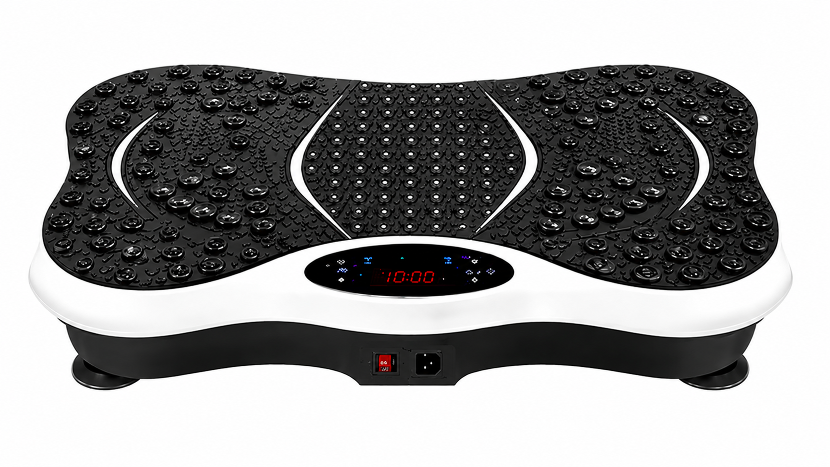 Vibration Platform Plate Whole Body Massager Machine With Resistance Bands & Remote Control for Fat Burning, Weight Loss